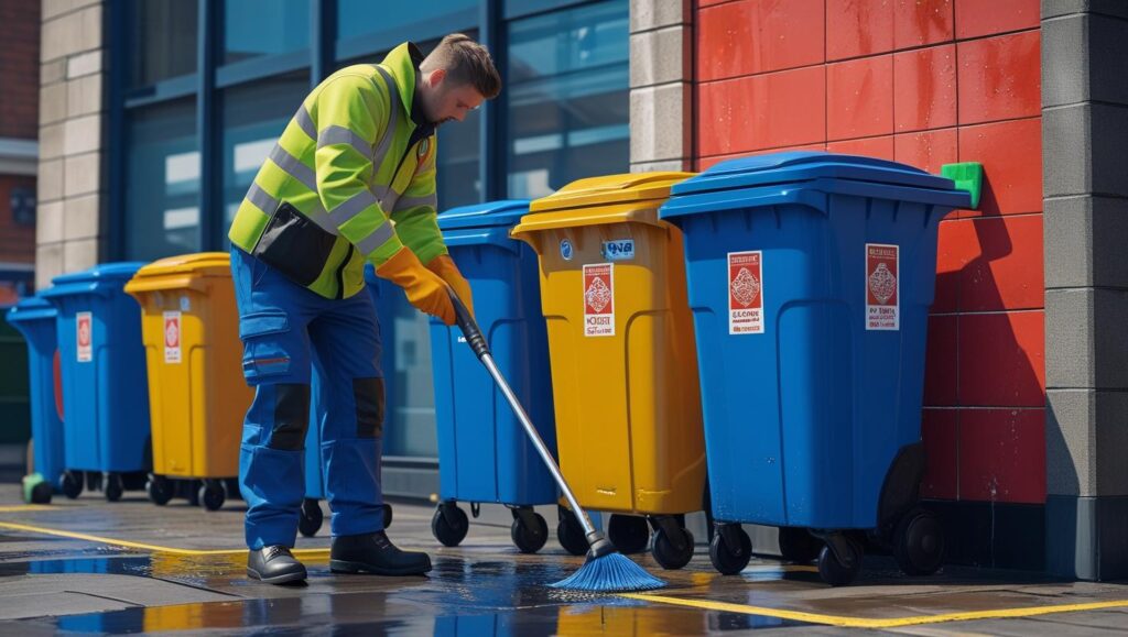 wheelie bin cleaning Liverpool