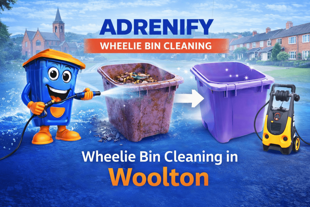 Wheelie Bin Cleaning in Woolton, Liverpool