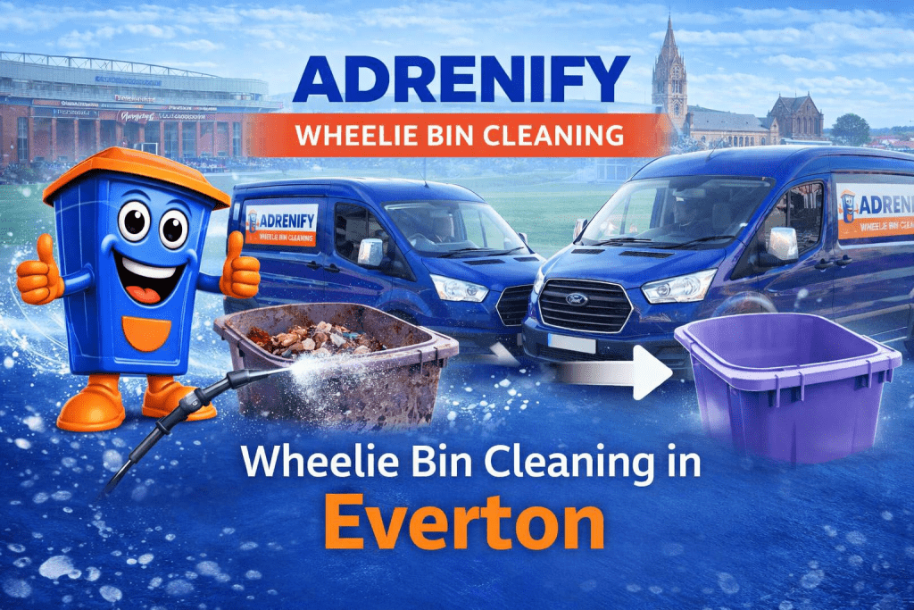 Wheelie Bin Cleaning in Everton, Liverpool