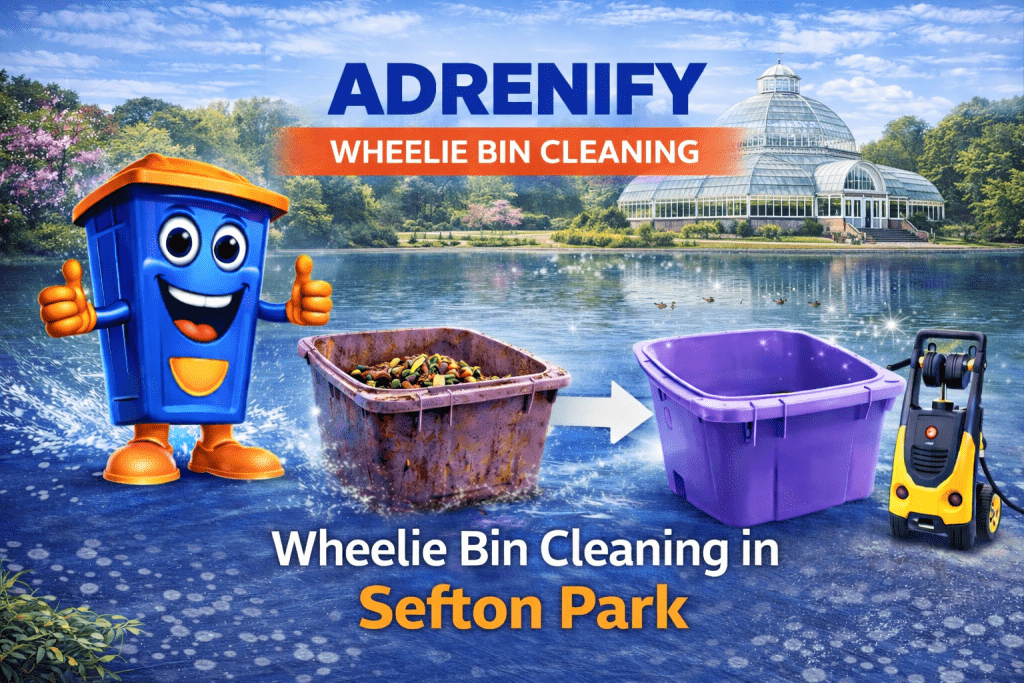 Wheelie Bin Cleaning in Sefton Park, Liverpool