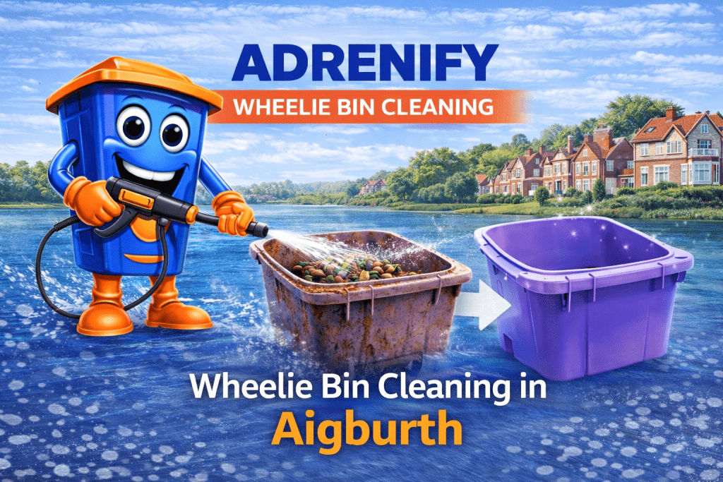 Wheelie Bin Cleaning in Aigburth, Liverpool