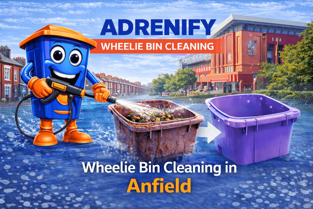 Wheelie Bin Cleaning in Anfield, Liverpool