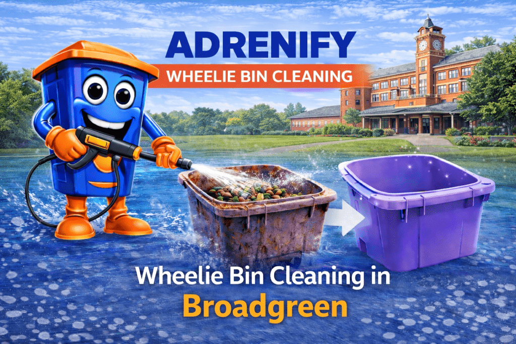 Wheelie Bin Cleaning in Broadgreen, Liverpool