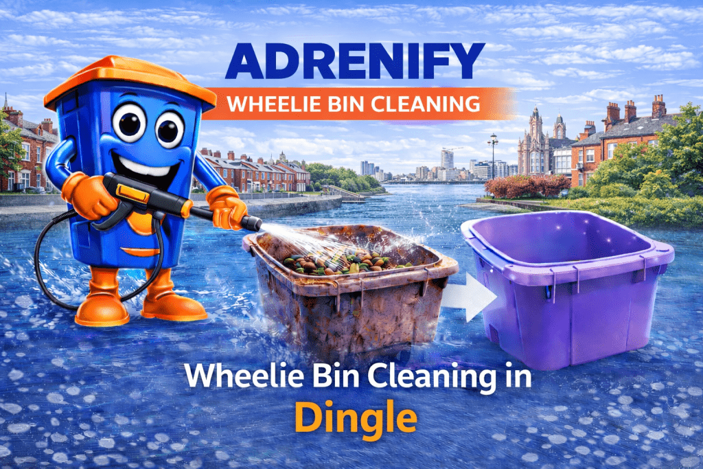 Wheelie Bin Cleaning in Dingle, Liverpool