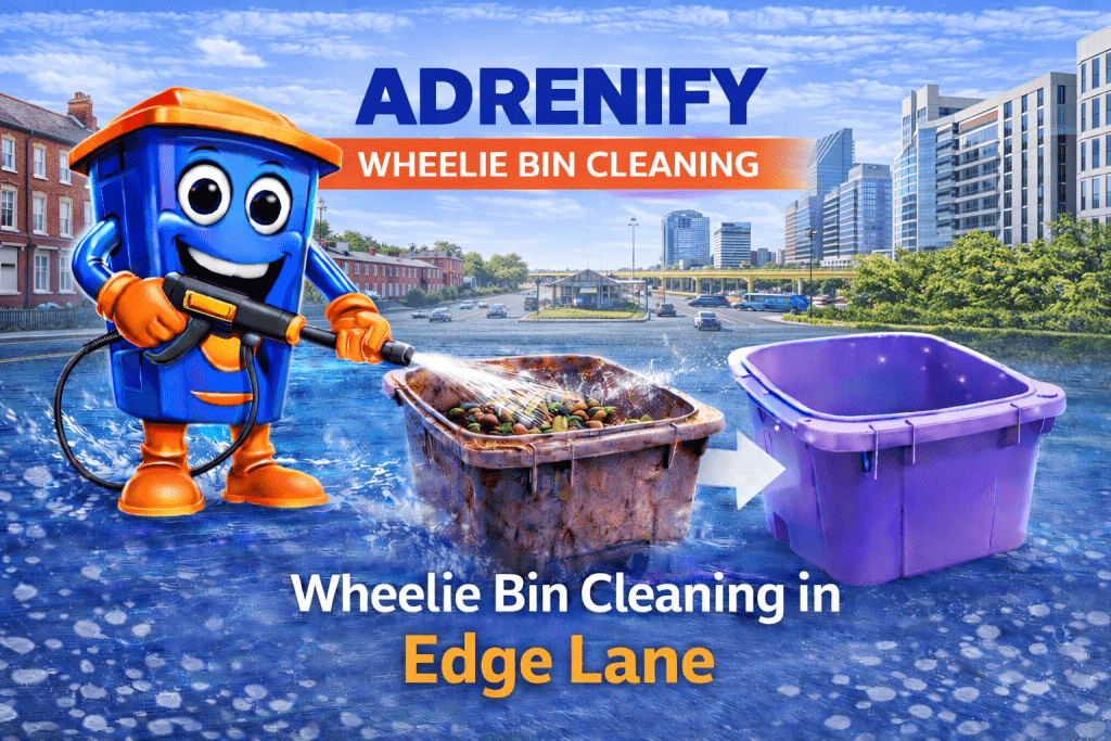 Wheelie Bin Cleaning in Edge Lane, Liverpool