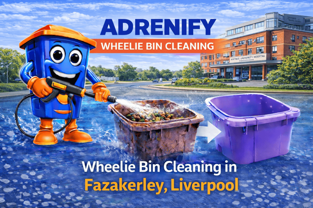 Wheelie Bin Cleaning in Fazakerley, Liverpool