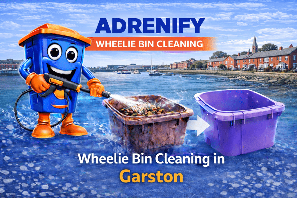 Wheelie Bin Cleaning in Garston, Liverpool