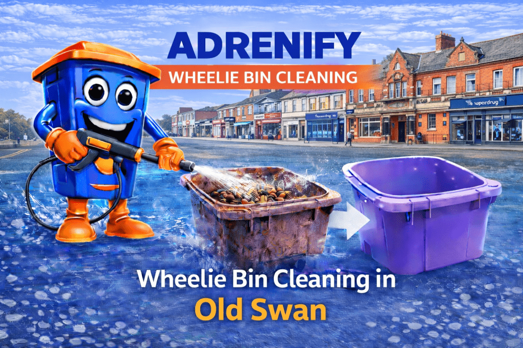 Wheelie Bin Cleaning in Old Swan, Liverpool