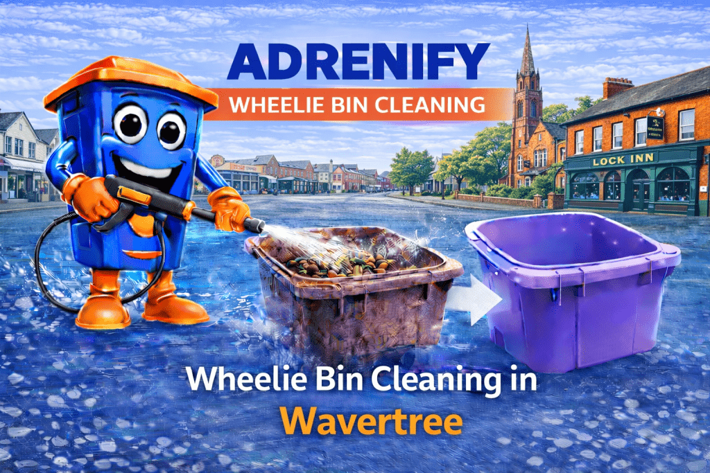 Wheelie Bin Cleaning in Wavertree, Liverpool