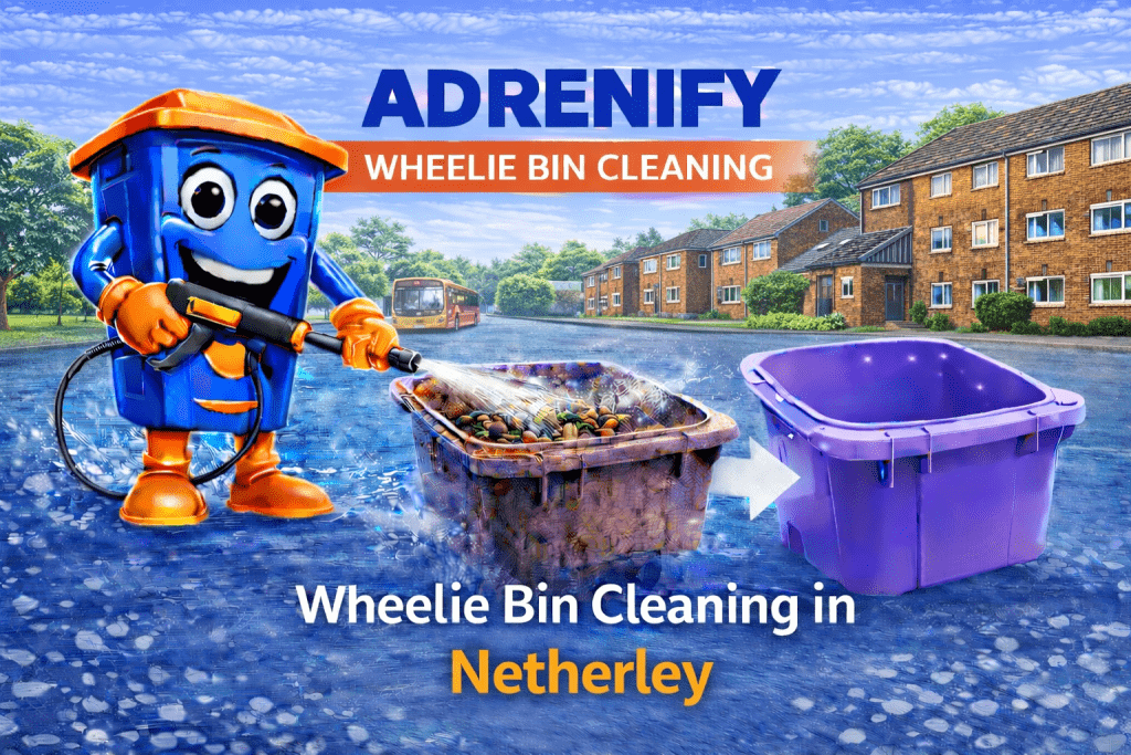 Wheelie Bin Cleaning in Netherley, Liverpool