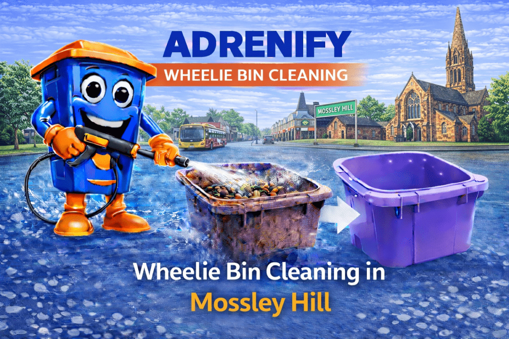 Wheelie Bin Cleaning in Mossley Hill, Liverpool