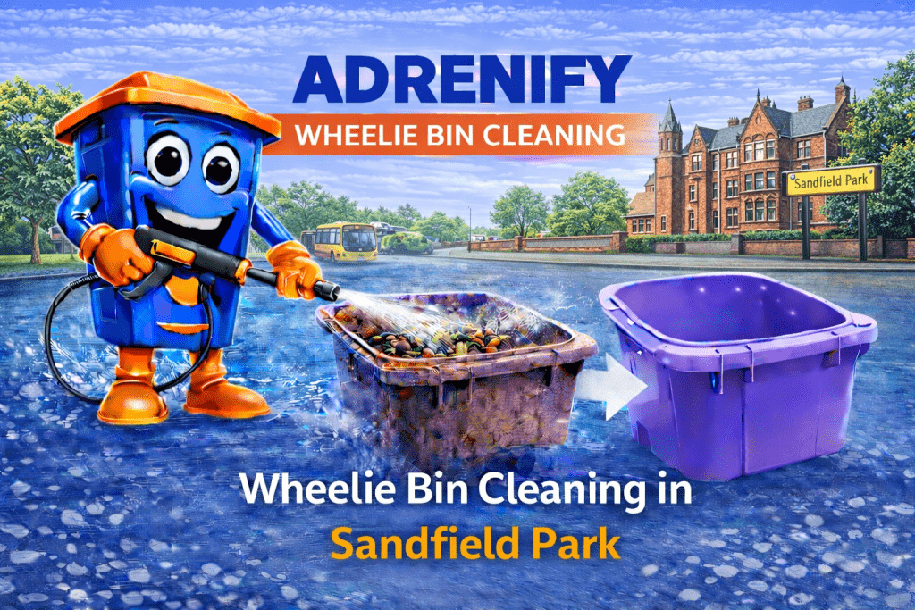 Wheelie Bin Cleaning in Sandfield Park, Liverpool