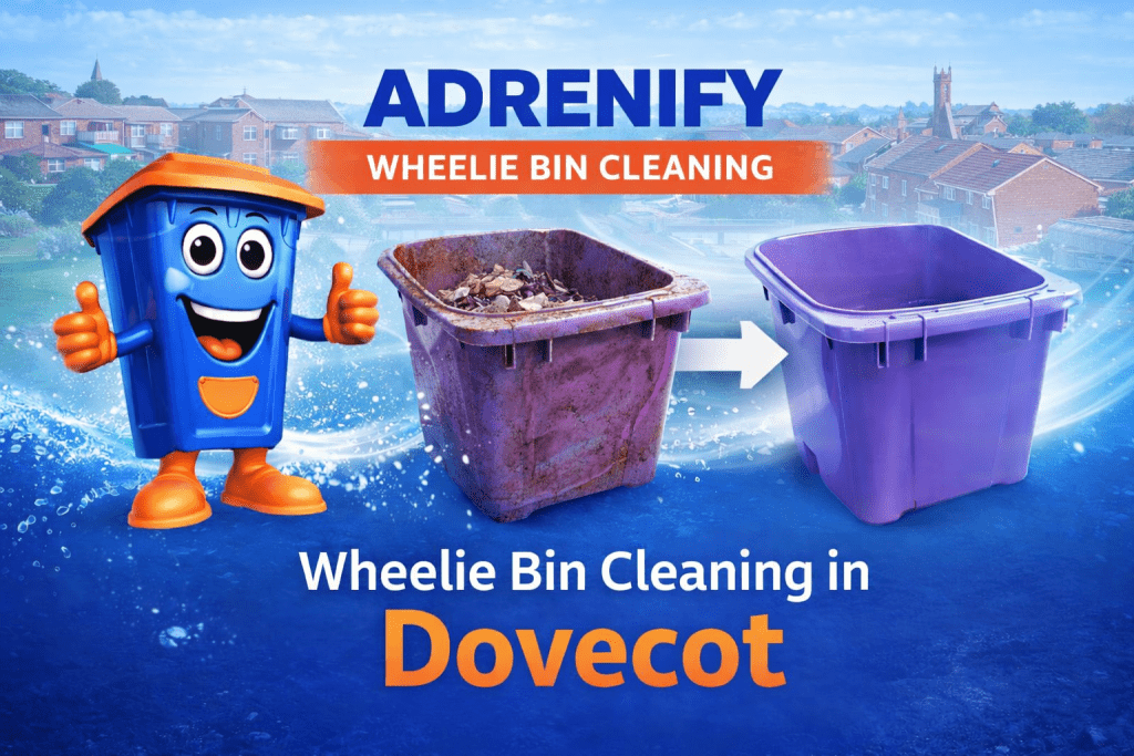Wheelie Bin Cleaning in Dovecot, Liverpool
