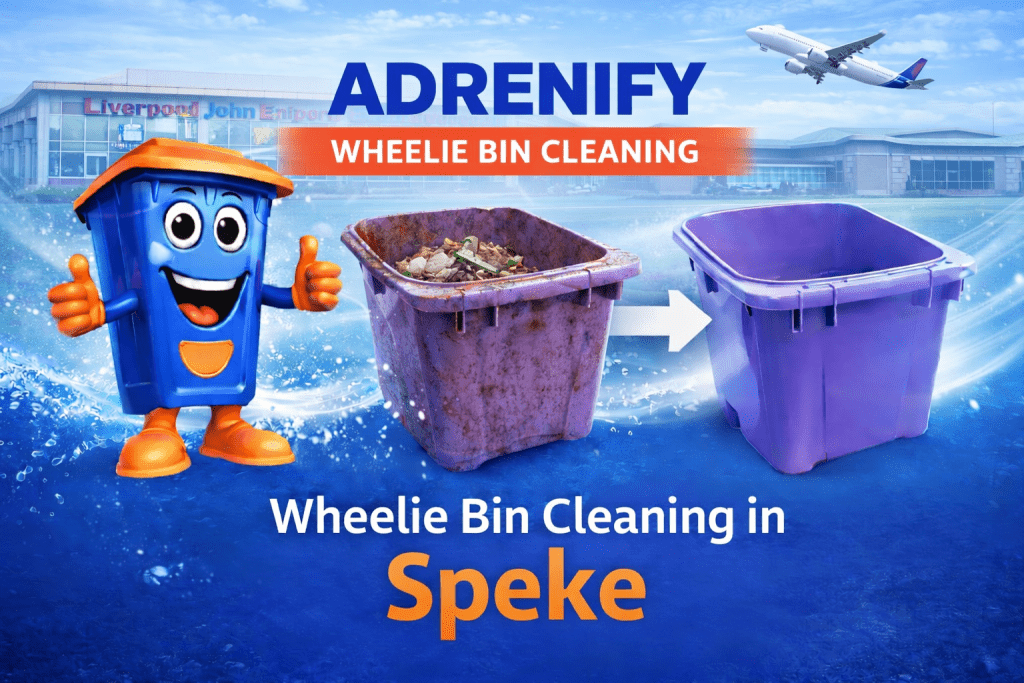 Wheelie Bin Cleaning in Speke, Liverpool