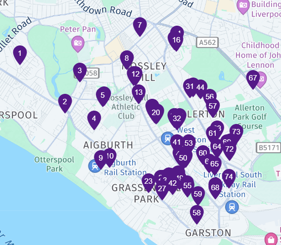 Tuesday Wheelie Bin Cleaning in South Liverpool (B1 & B2 Rounds)