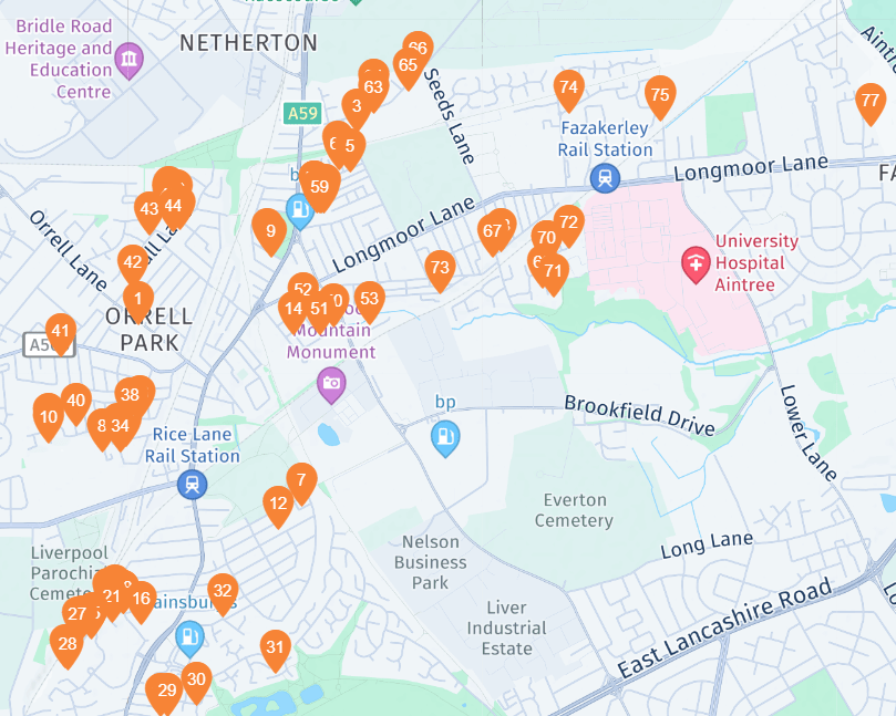Thursday Wheelie Bin Cleaning in Liverpool (B1 & B2 Rounds)