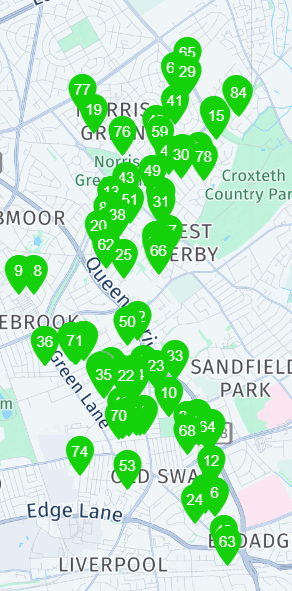 Friday Wheelie Bin Cleaning in Liverpool (B1 & B2 Rounds)