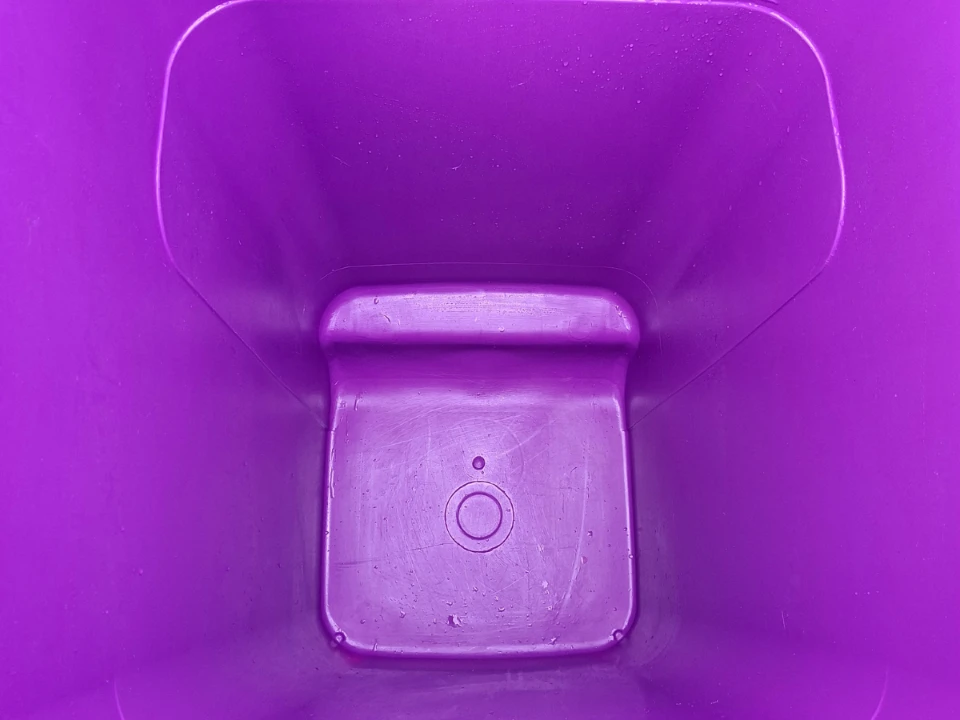 First Deep Bin Cleans inside bin after, Woolton, Liverpool